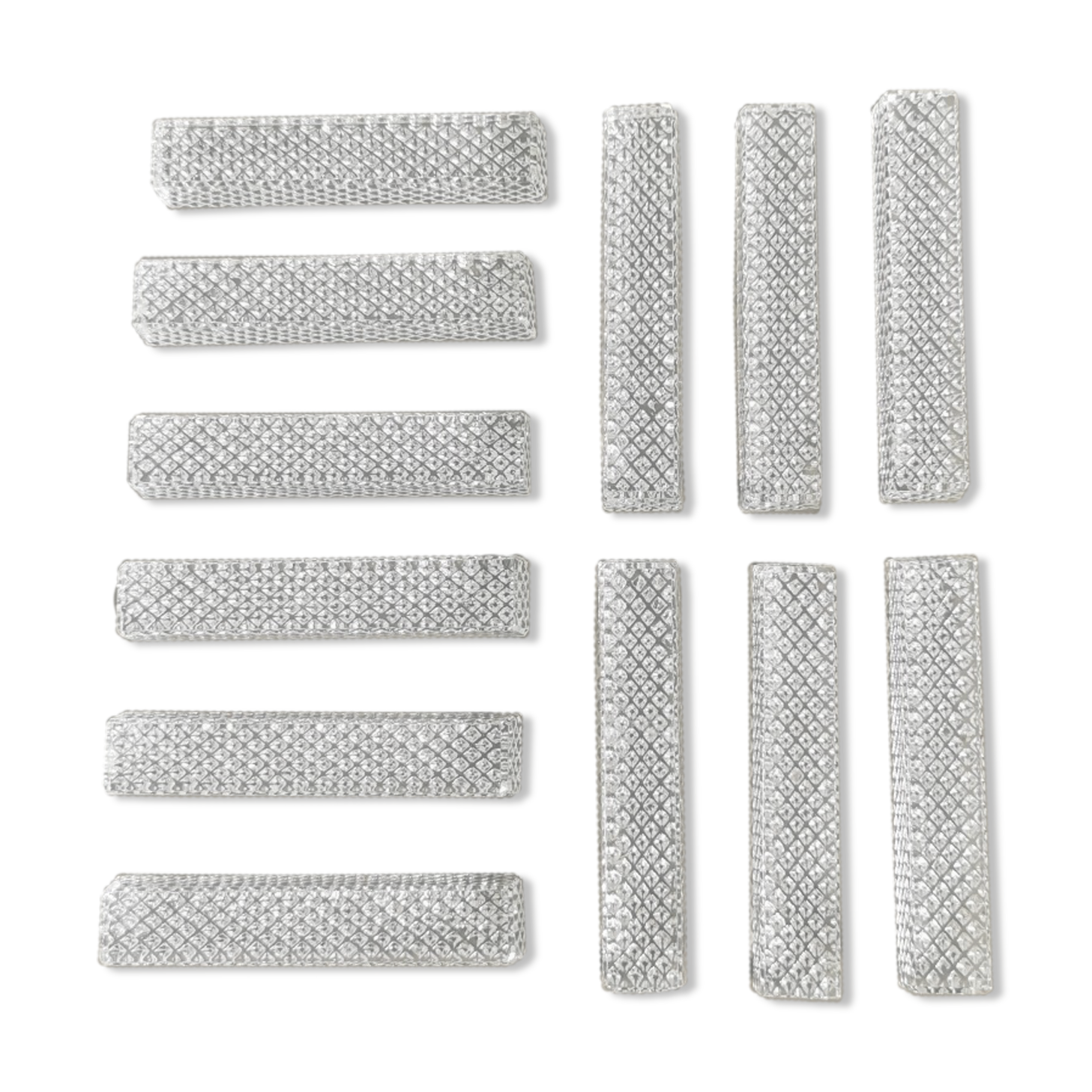 Set of 12 Crystal Knife Holders