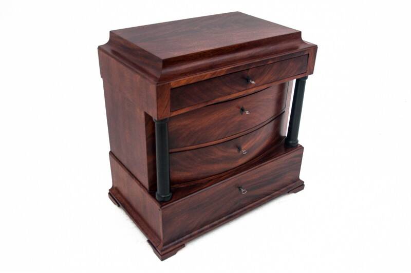 Antique chest of drawers, Northern Europe, circa 1880. After renovation.