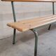 Banc d'école maternelle enfant fabrication 1950