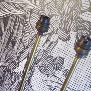 Lampadaire Jean Gandelin 2 feux