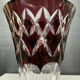 Vintage crystal vase from Val St Lambert