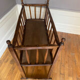 Simple wooden crib