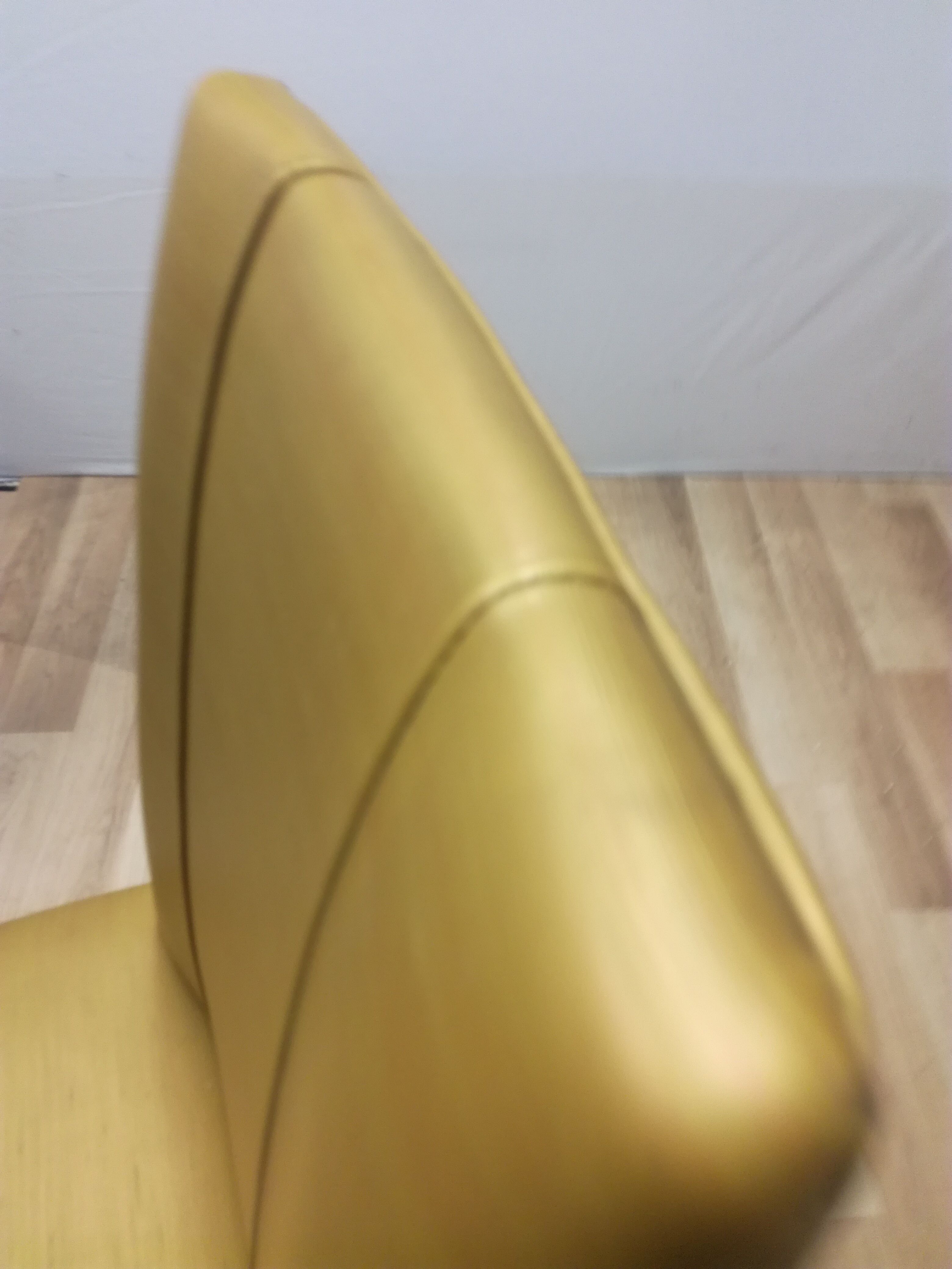 Series of 6 vintage chairs compass feet