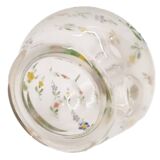 Carafe à liqueur en cristal émaillé