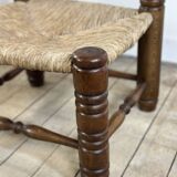 low chairs  Dudouyt style 1950