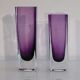Paire de vases scandinave Sommerso 1960