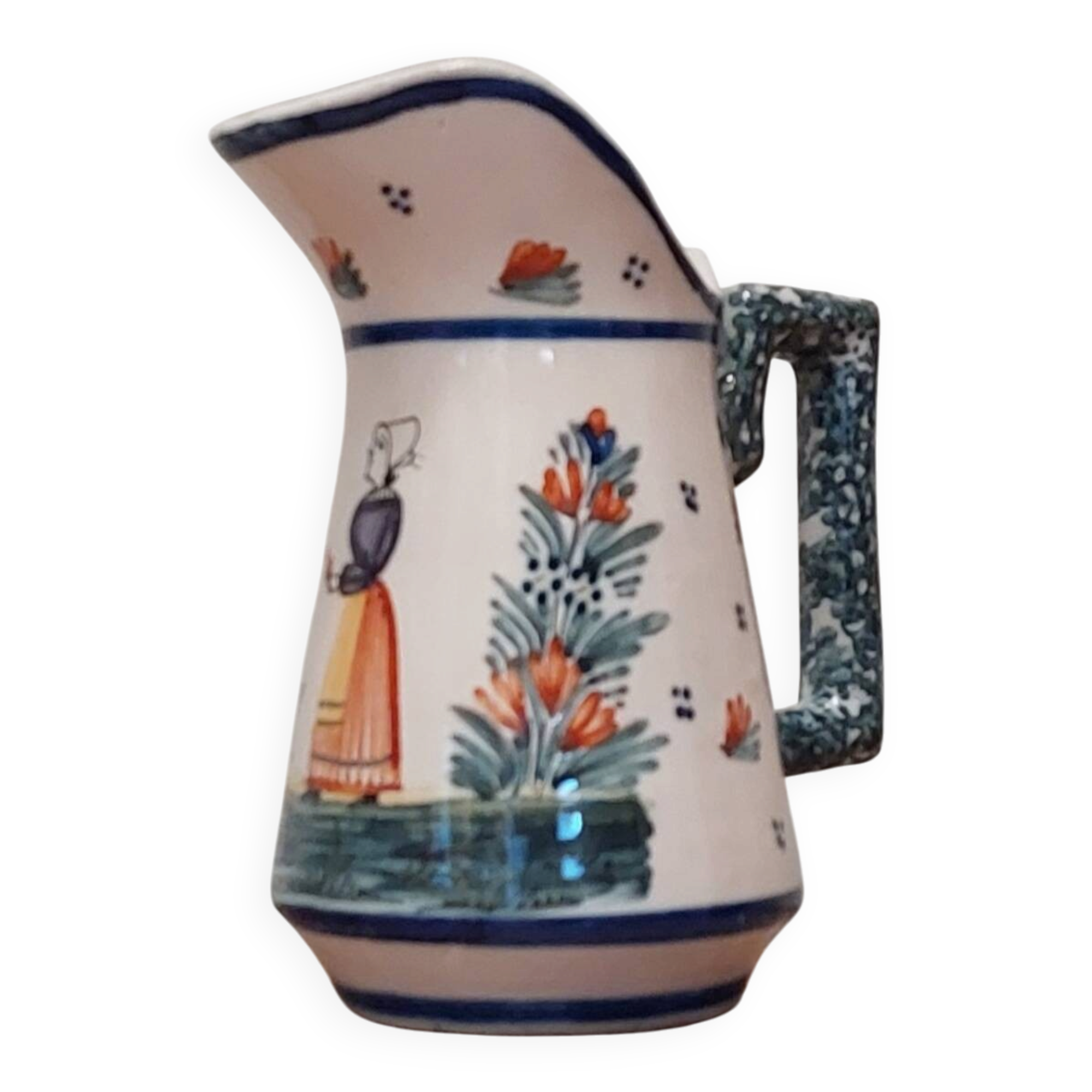 Henriot Quimper milk jug