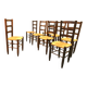Chaises rustiques années 60/70