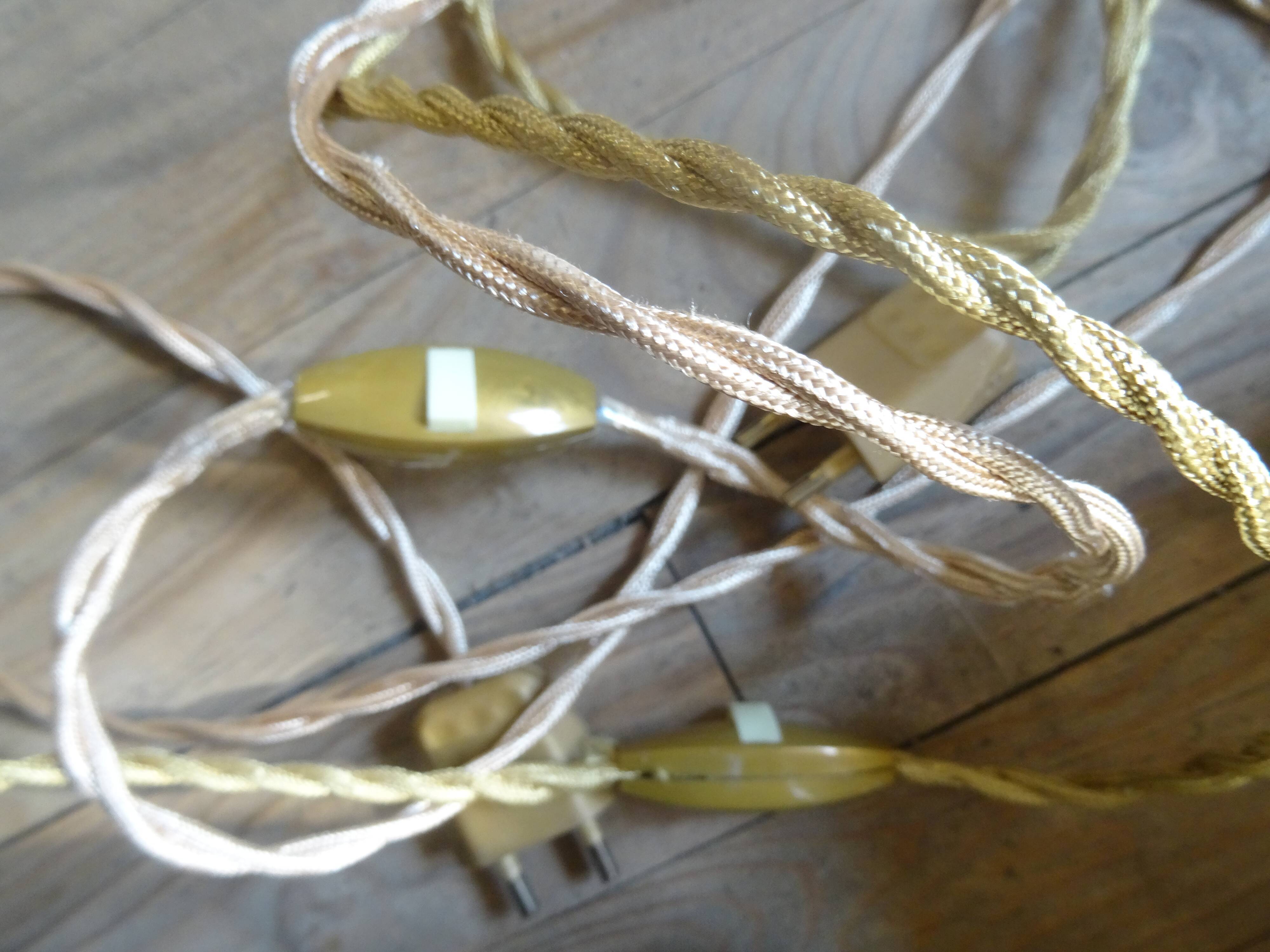 Pair of ceramic lamp legs