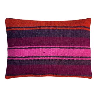 Vintage turkish handmade cushion cover , 30 x 50 cm