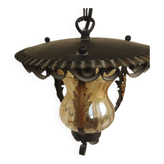 Suspension lanterne vintage