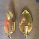 Pair of brass
