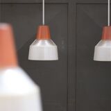 Vintage prismopal workshop pendant lights