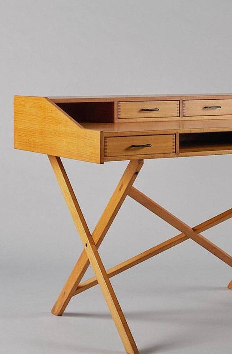 Cherry Desk Gianfranco Frattini for Caruati Cantieri, Italy, 1958