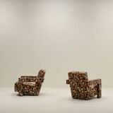 “Utrecht” chair by Gerrit Rietveld for Cassina, 1990s Italy.