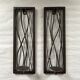 Pair of brutalist candlesticks