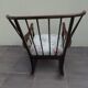 Fauteuil rocking-chair Baumann vintage années 60