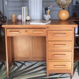 Solid wood school teacher desk