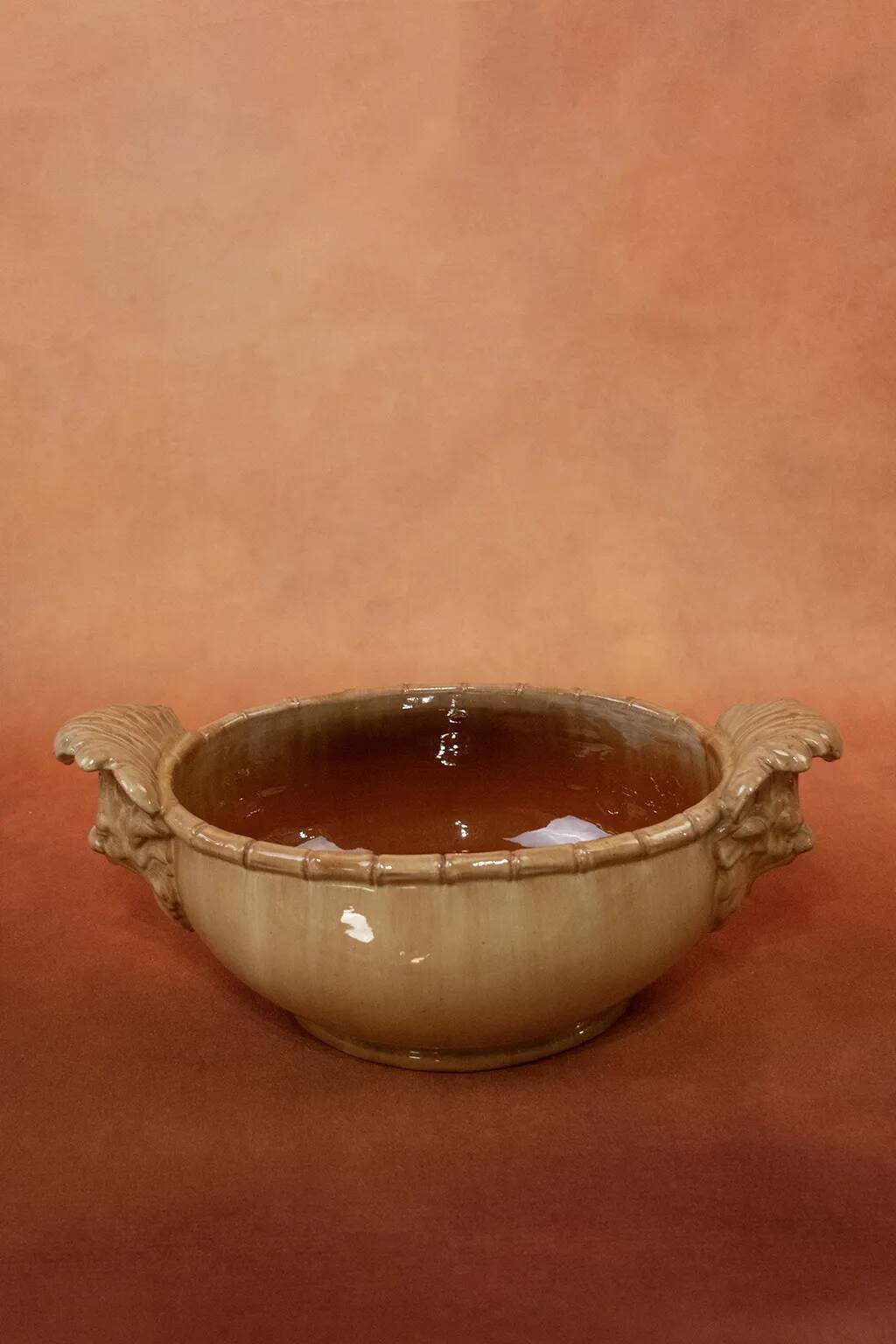 Late 19th - early 20th century glazed earthenware planter - Clément Massier