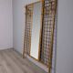 Vintage 1960s bamboo wall coat rack, Italian design