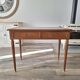 Extendable desk in solid wood in Louis XVI style