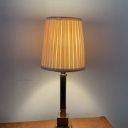 Lampe vintage en laiton années 70