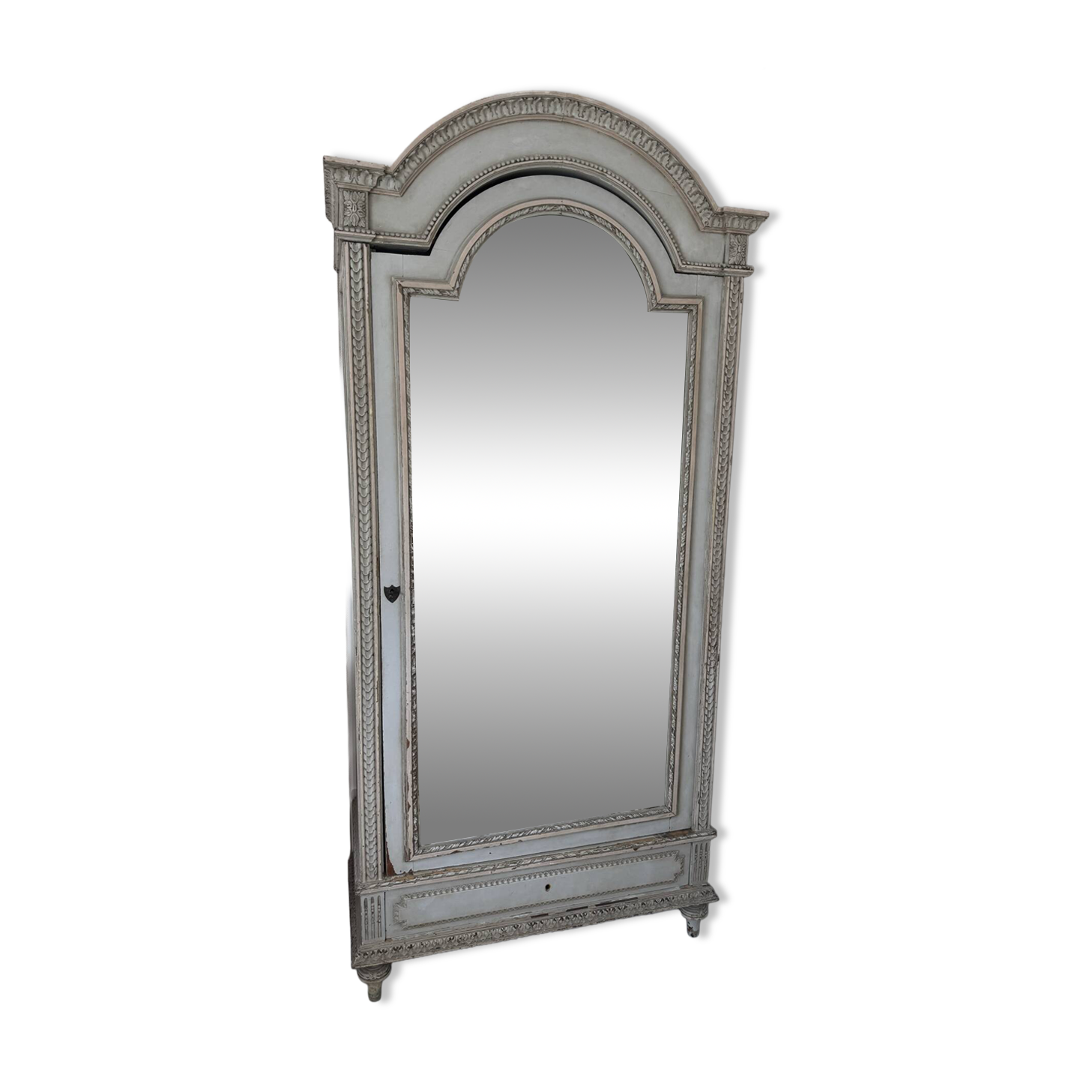 Tall antique wardrobe Hopilliart & Leroy