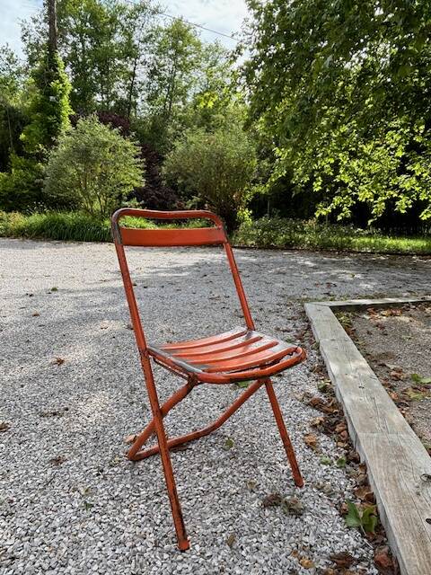 Vintage metal chair