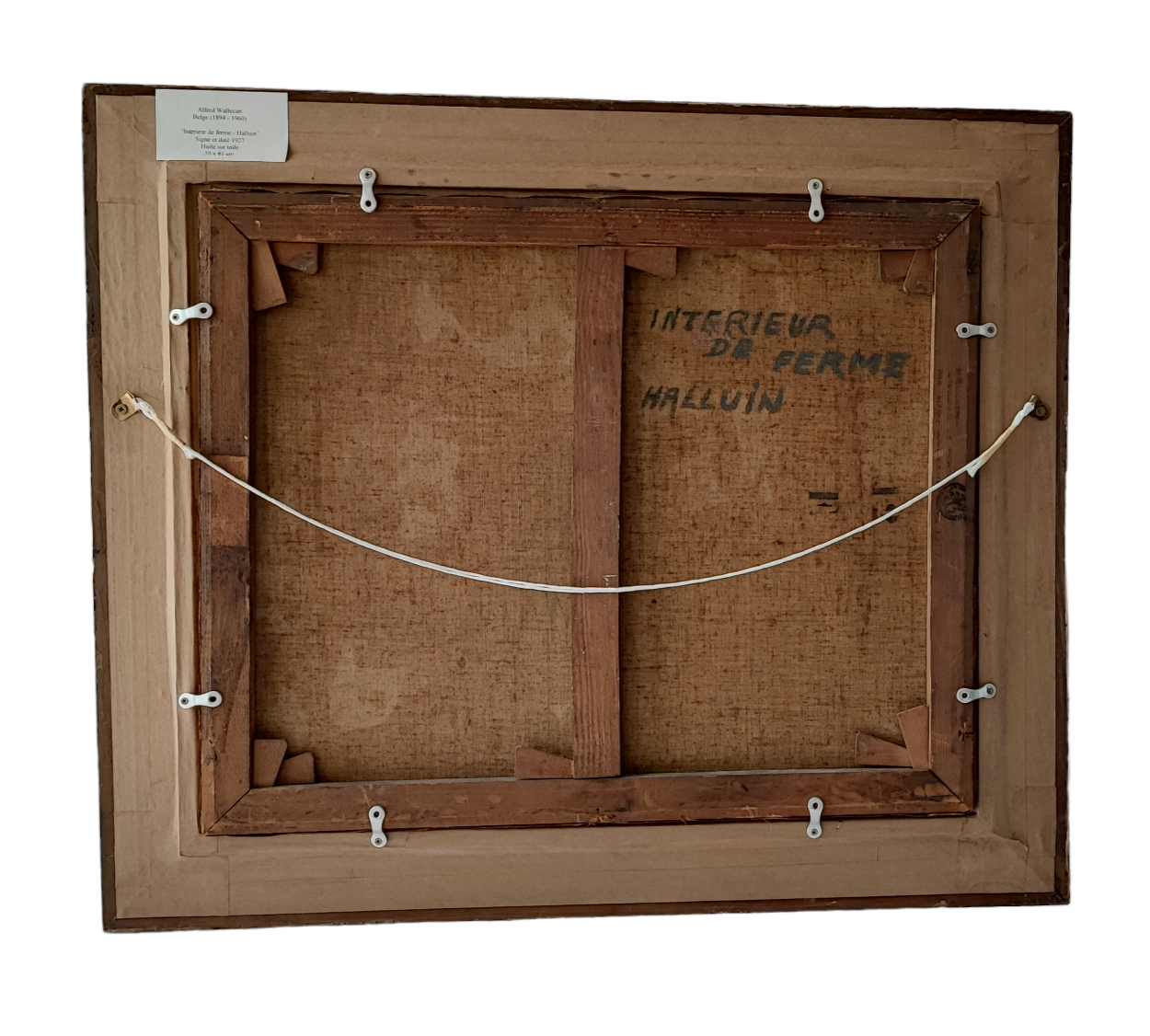 Peinture d’Alfred Wallecan