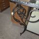 Wrought iron console