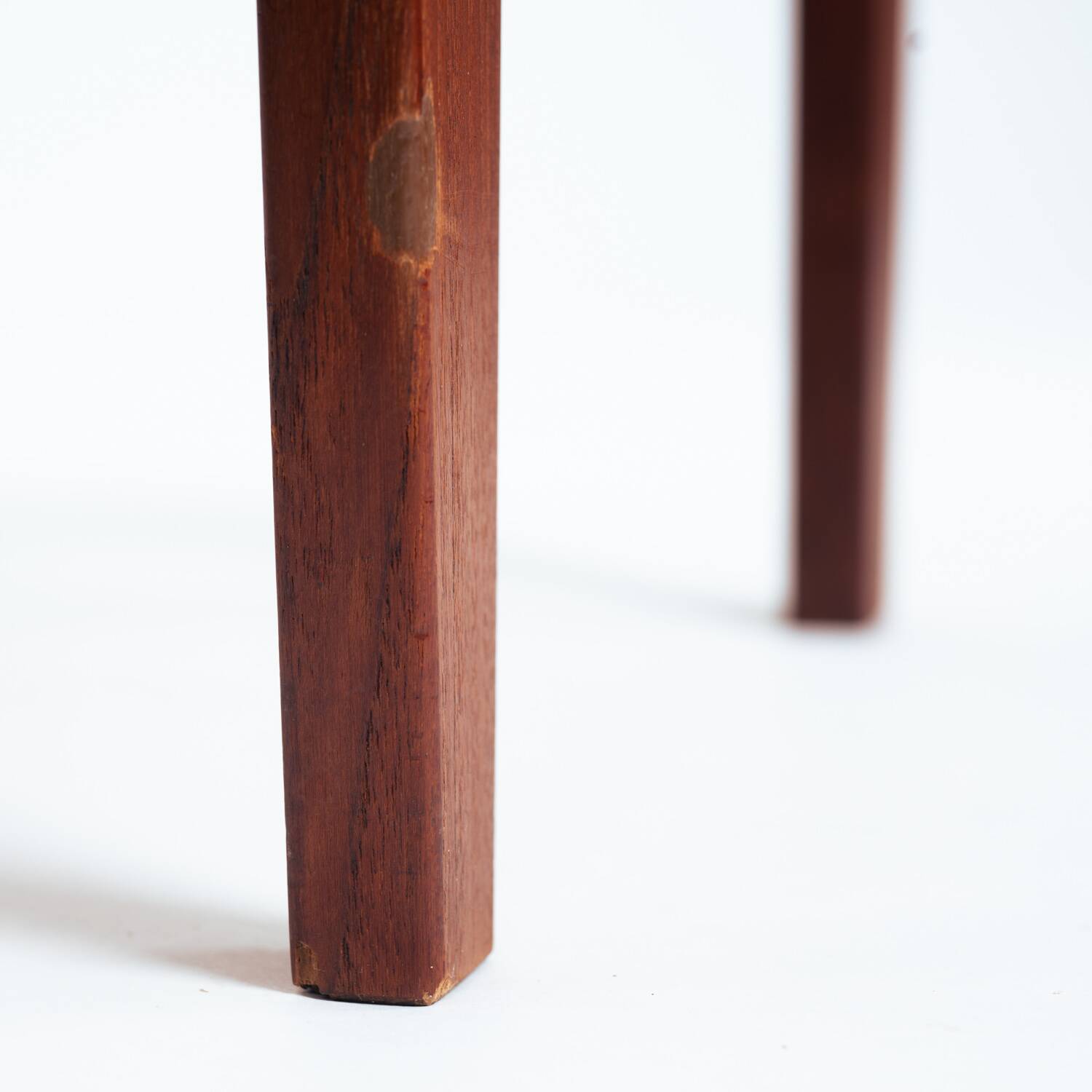 Kai Kristiansen model 63 desk teak secretaire with vanity mirror, 1960s