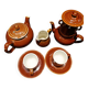 Vintage bistro breakfast set