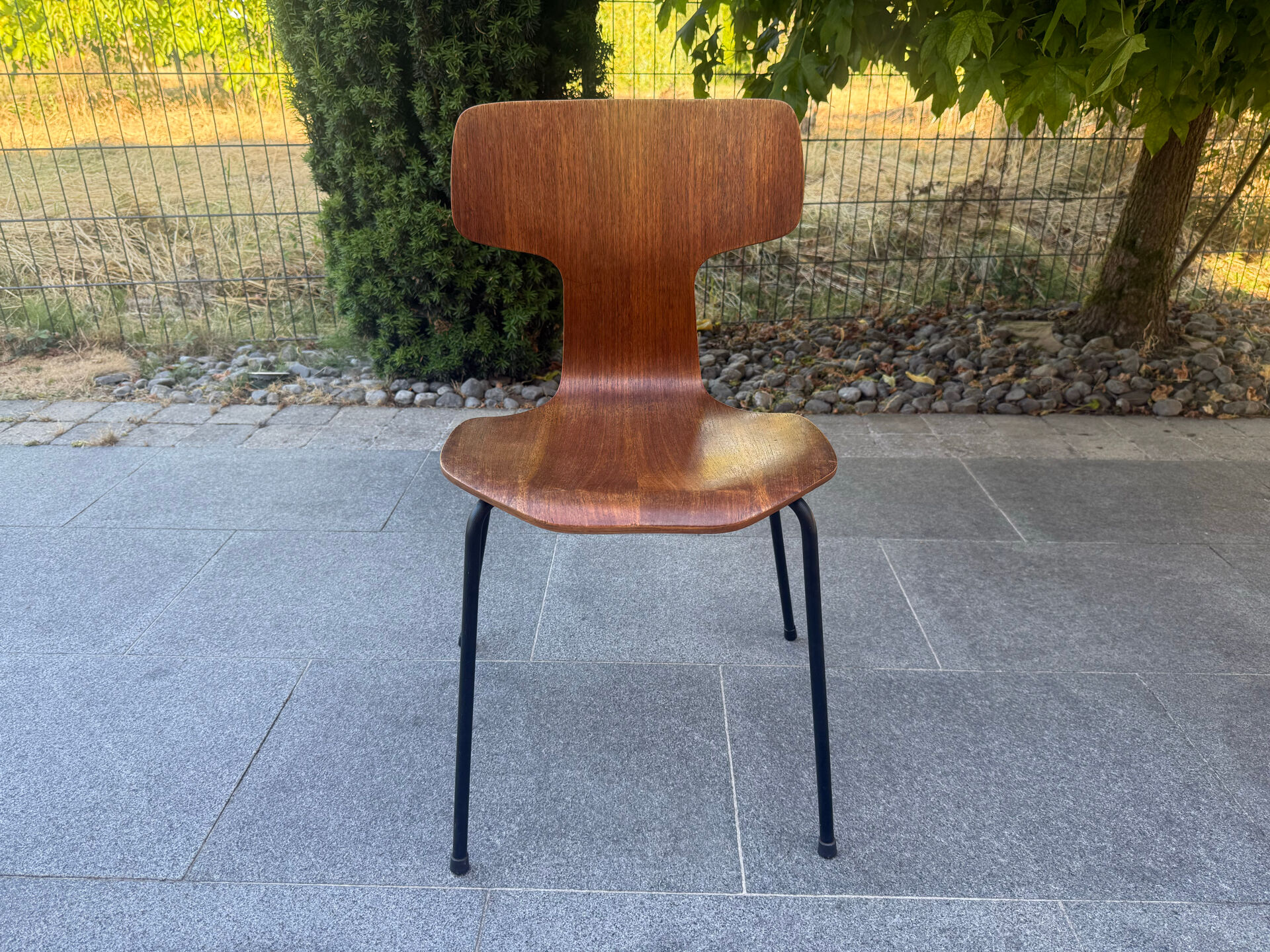 Lot de 6 chaises scandinave Fritz Hansen 1960