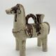 Ceramic candlestick horse, Sardinian, 1960s