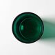Green Mid-century Glass Vase Ek with Plant Pattern / Björkshults Glasbruk