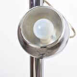 Lamp post triple globe chrome Stilux 1950 s