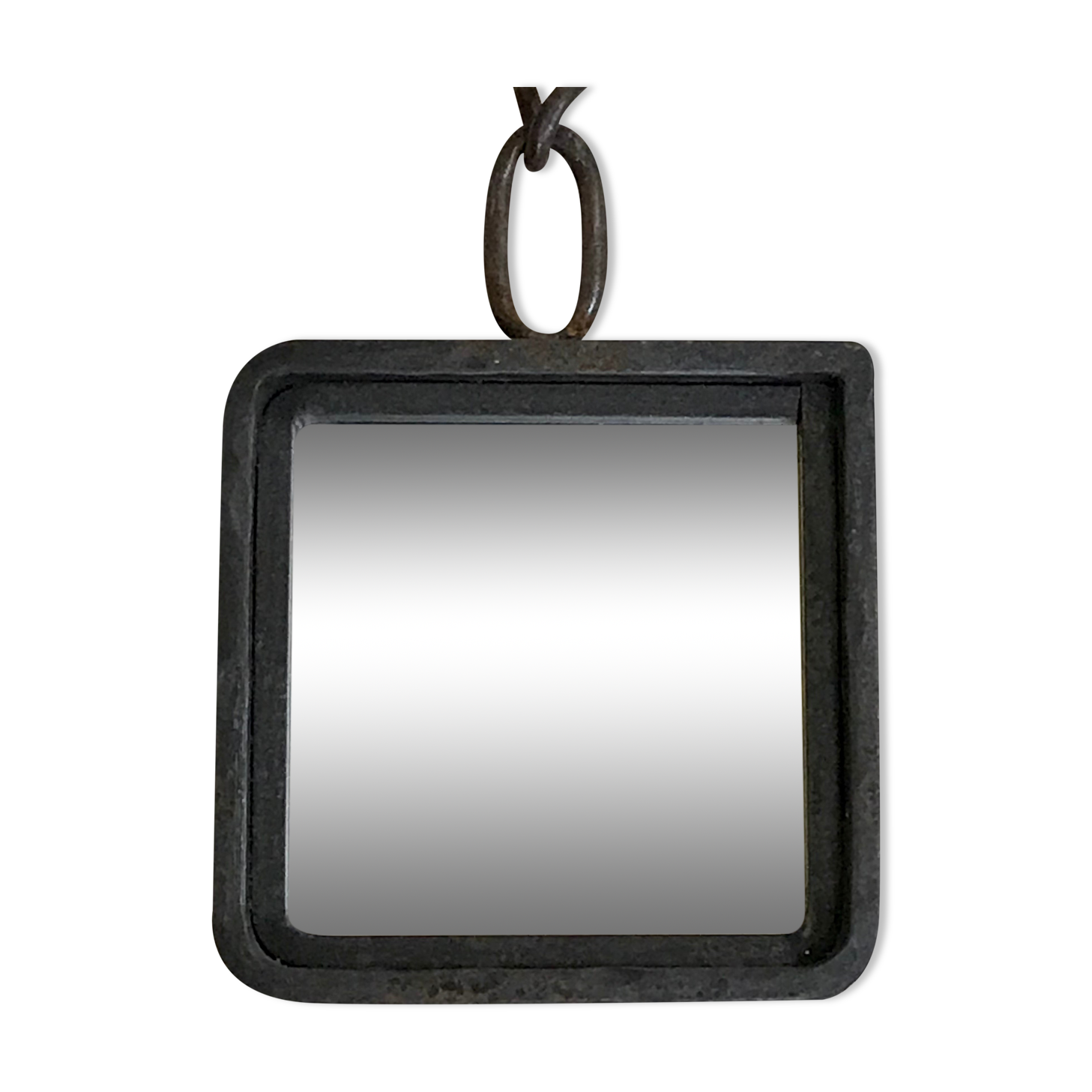 Undue metal mirror 19x34cm