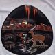 2 assiettes longwy grand feu