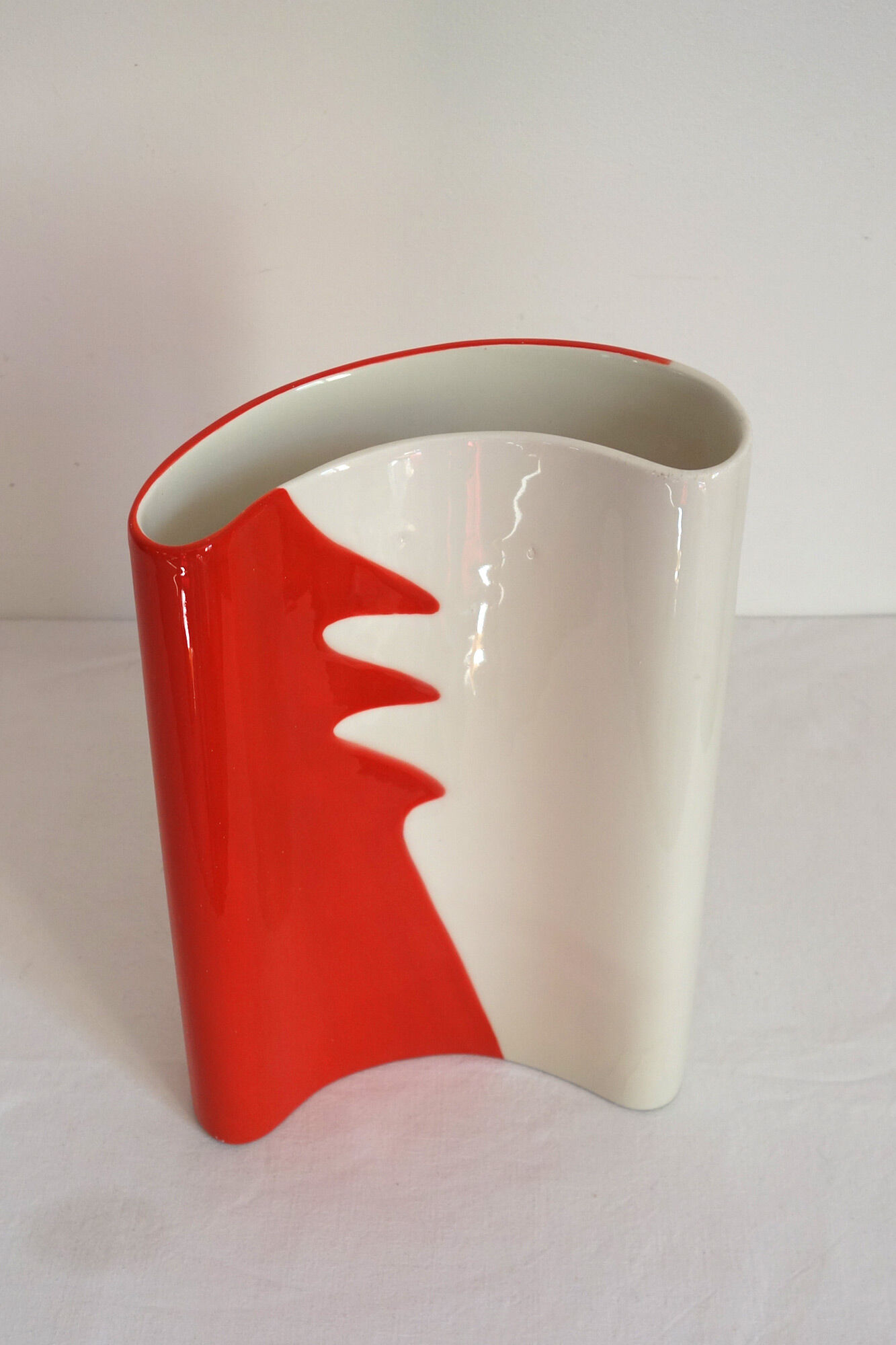Paco ceramic vase, Belgium, 60s