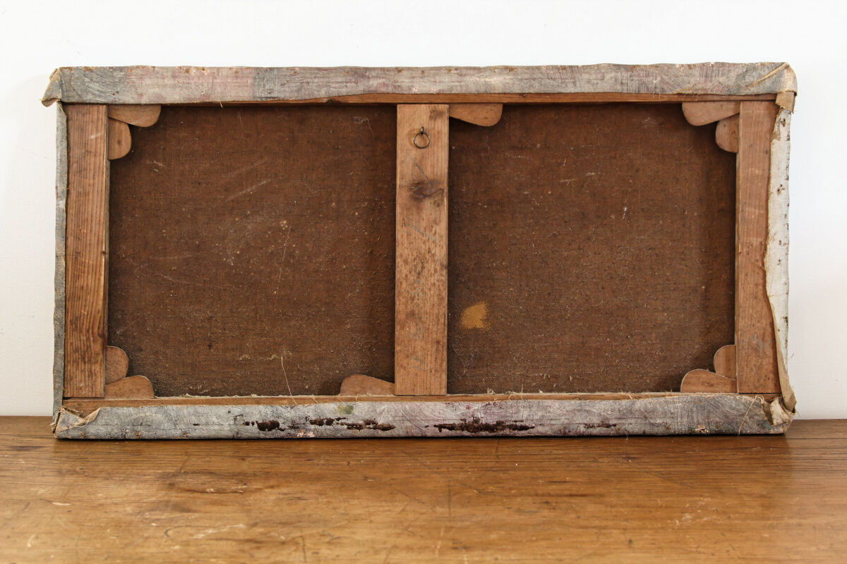 Oil on canvas, landscape, Gaston Bouy