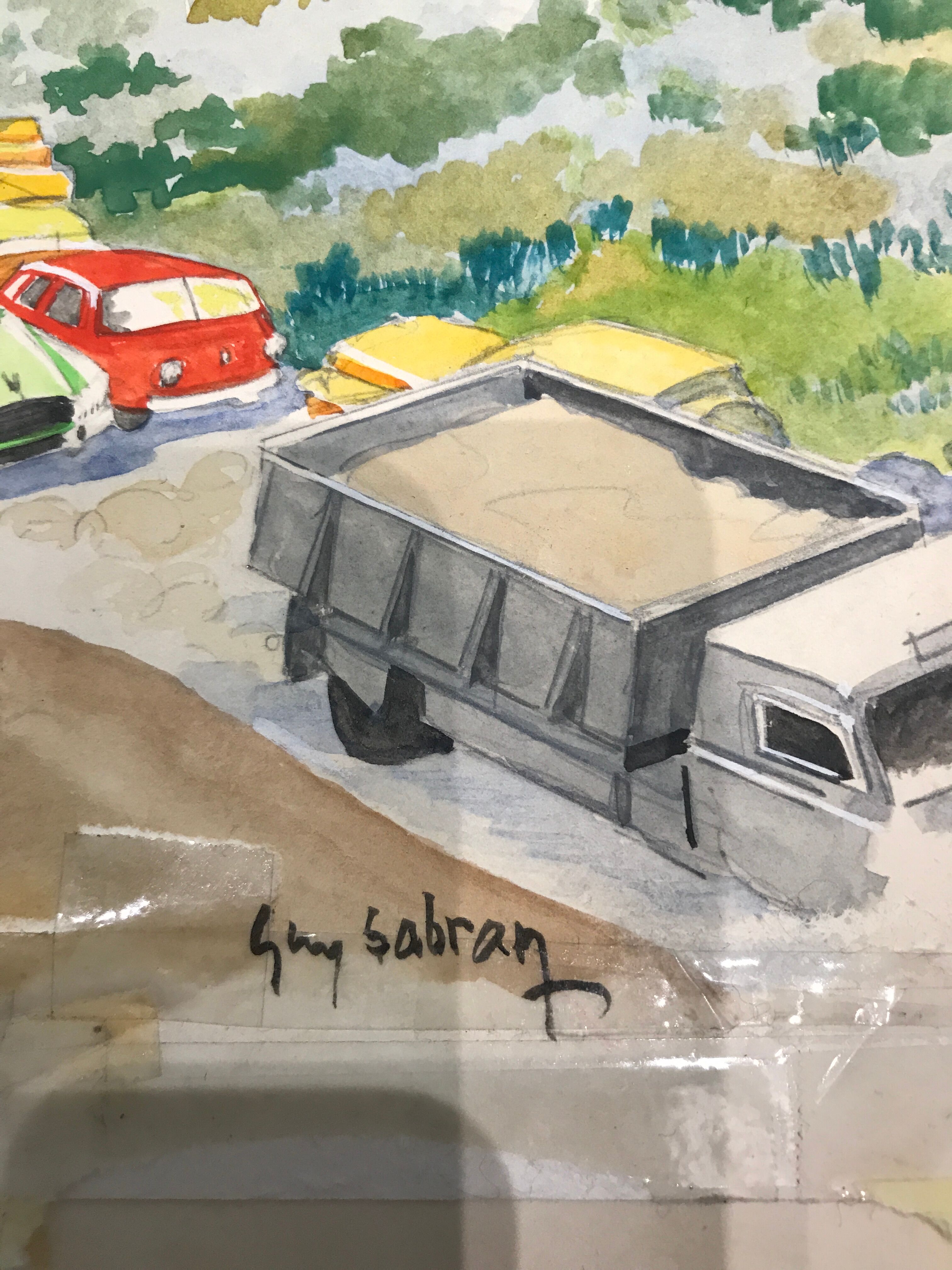 Original illustration Guy Sabran Holidays