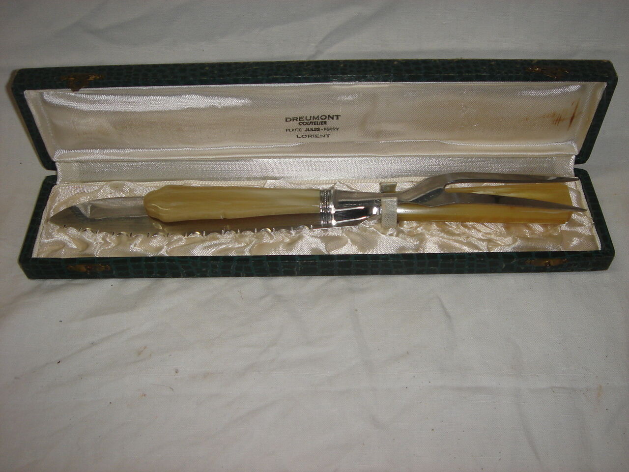 1960s Dreumont meat cutlery