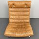 JK 720 lounge chair, cognac-coloured leather, by Jørgen Kastholm for Kill International, 1970s