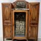 Art Deco buffet in solid walnut, 20th century.