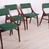 Polish Ski Jumper Dining Chairs from Zamojska Furniture Factory, 1970s, Set