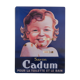 Plaque calendrier perpétuel Savon Cadum