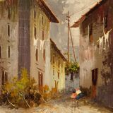 Italian landscape painting