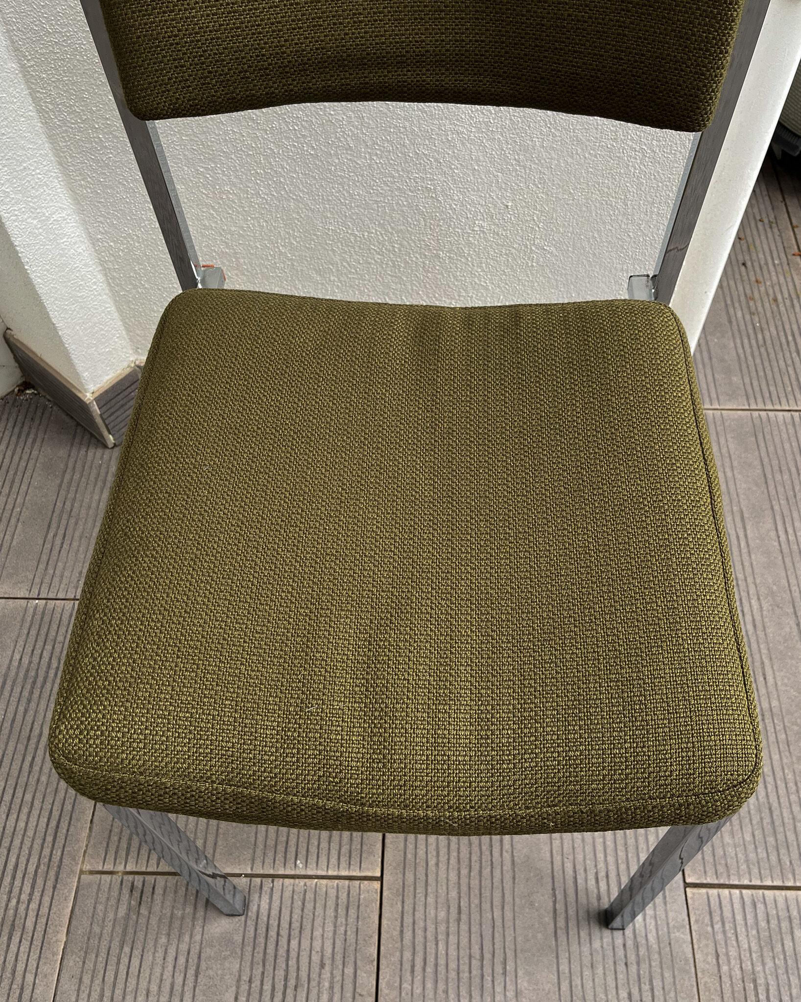 Vintage chrome chair