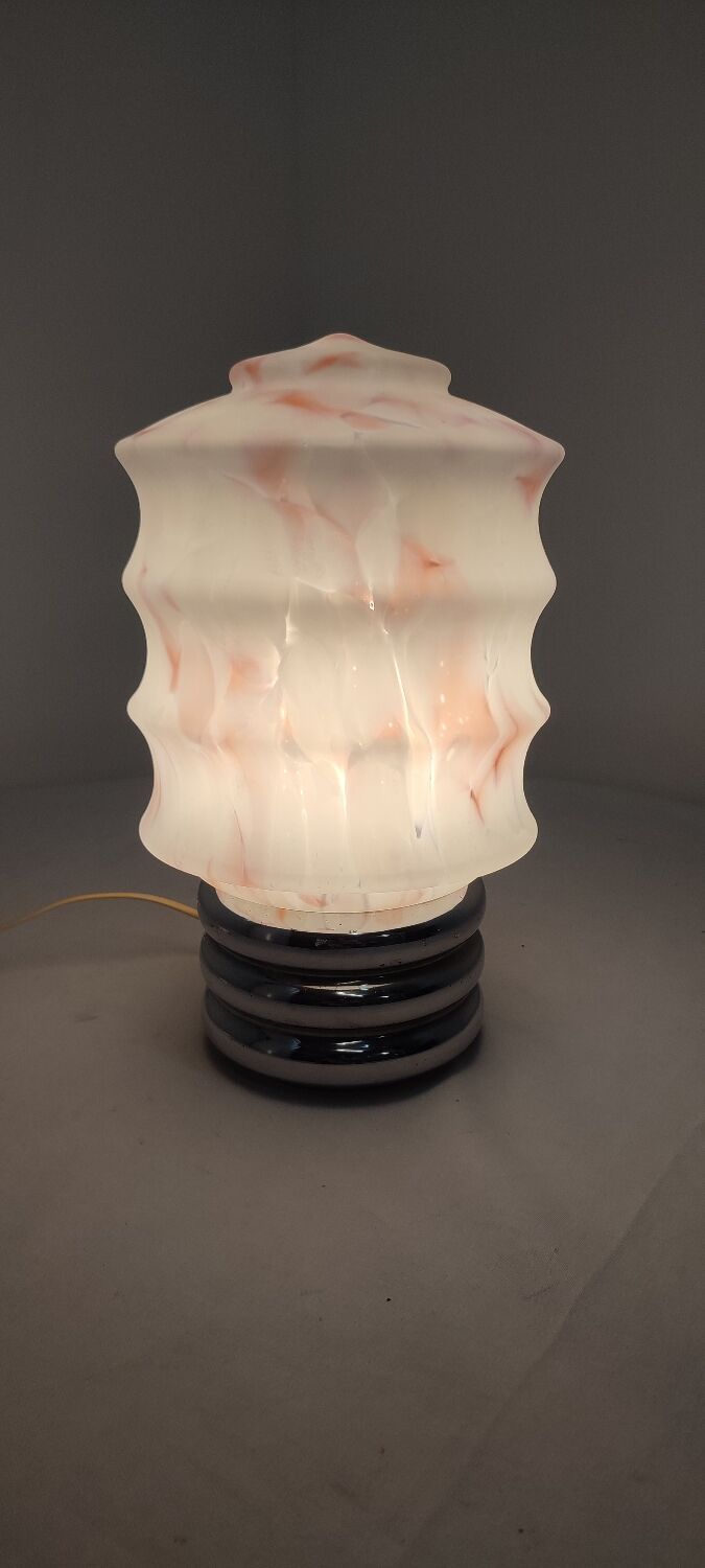 Murano glass table lamp, Italy, 1970s