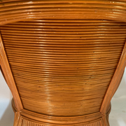 Armchair rattan bamboo lounge club chair, Vivai del Sud